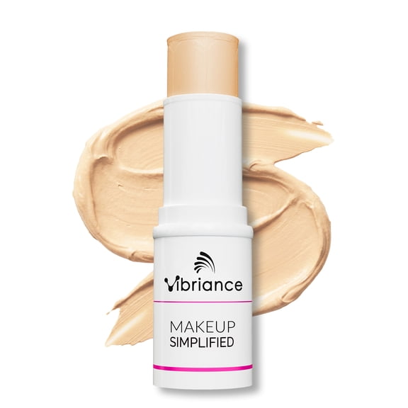 Vibriance Complexion Sticks - Foundation for Mature Skin - Sheer, Buildable Coverage Face Makeup Foundation for Older Women - 3-in-1 Base, Contour, Concealer - Light