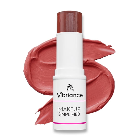 Vibriance Cream Blush Stick - All-in-One Blush, Lipstick, Contour for Mature Skin - Cheek Tint Creme Rouge - Makeup Simplified in Radiance