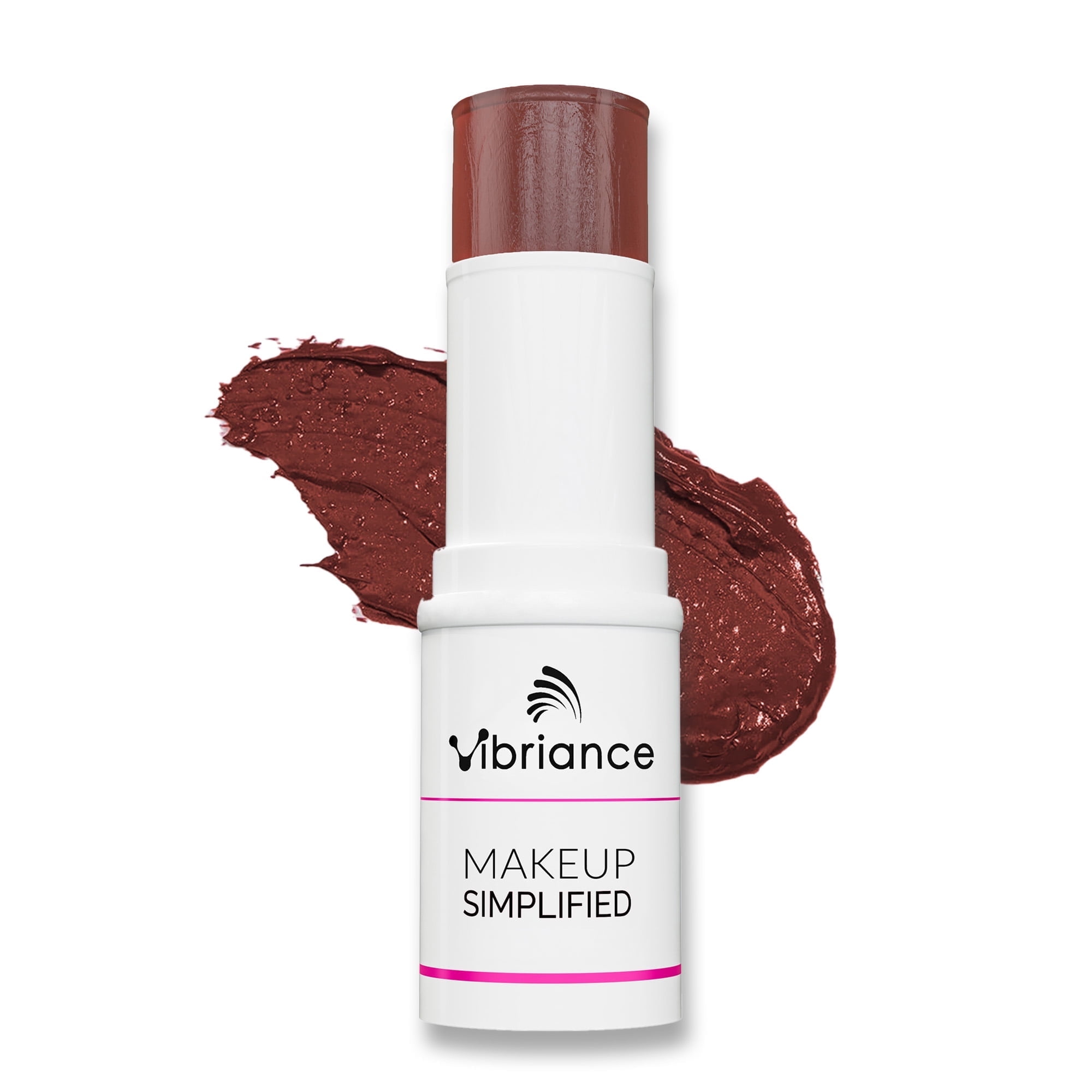 Vibriance Cream Blush Stick - All-in-One Blush, Lipstick, Contour for Mature Skin - Cheek Tint Creme Rouge - Makeup Simplified in Radiance