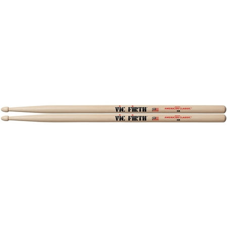 Vic Firth American Classic 5B Wood Tip Hickory Drumsticks
