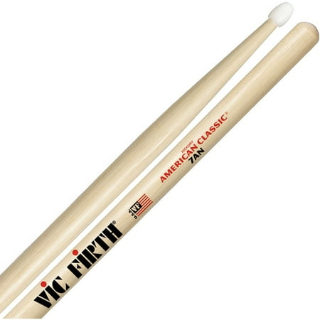 Vic Firth American Classic 7AN Nylon Tip Hickory Drumsticks