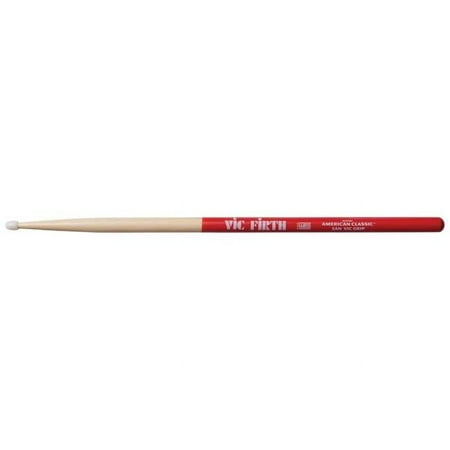 Vic Firth American Classic Drumsticks with Vic Grip, 5A Nylon