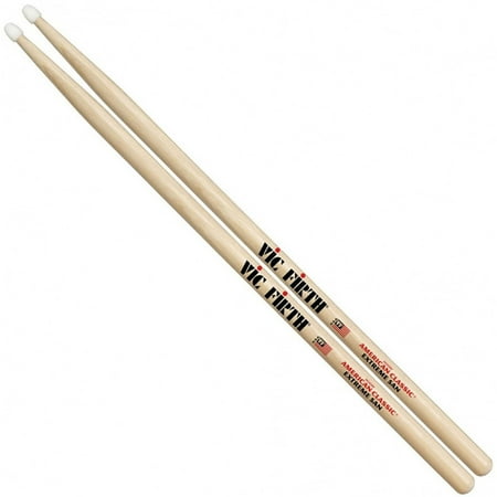 Vic Firth American Classic Percussion Drumsticks, Nylon Tip, 5A