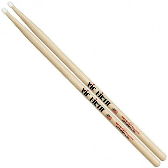 Vic Firth American Classic Percussion Drumsticks, Nylon Tip, 5A