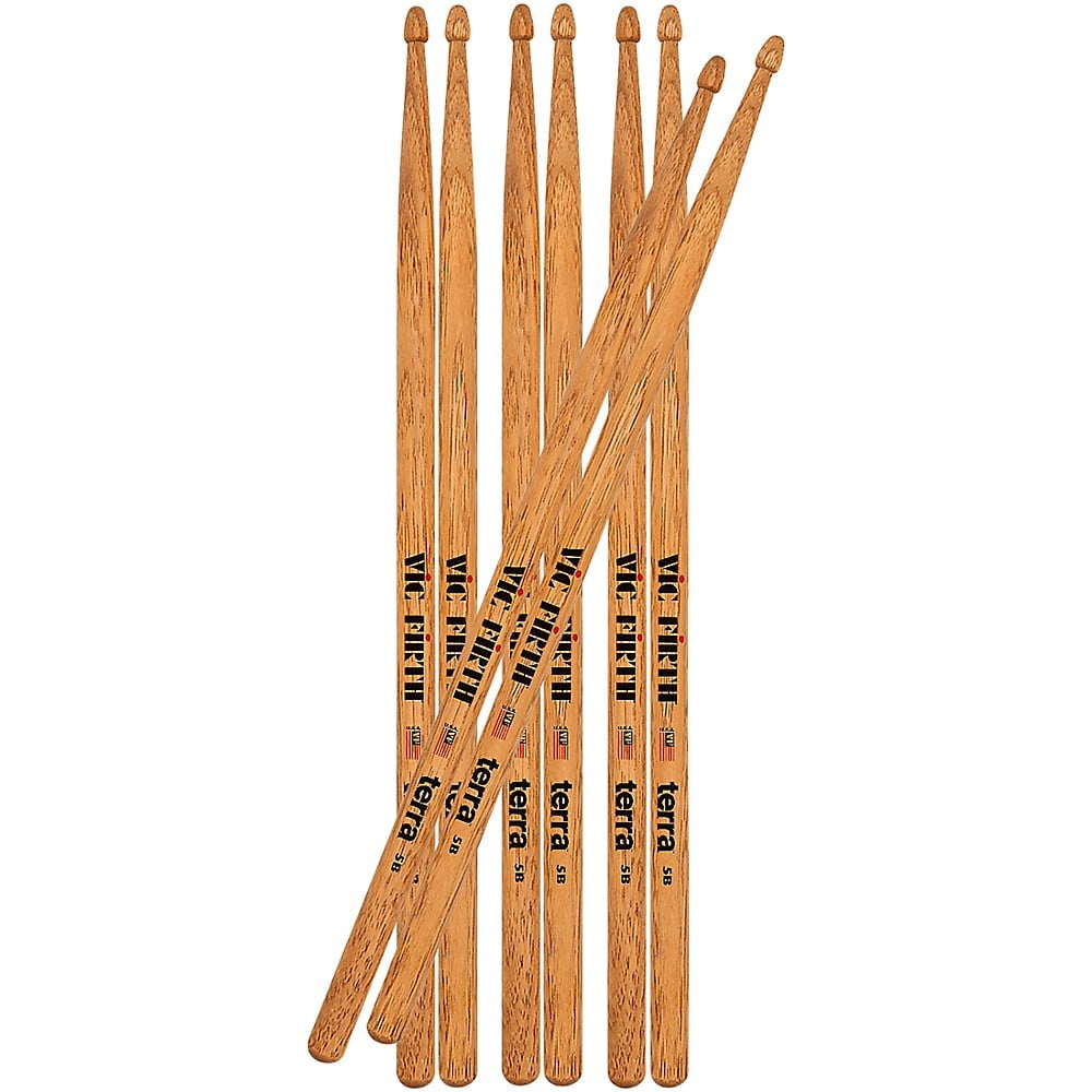 Vic Firth American Classic Terra P5BT4PK Drumsticks 4 Pack