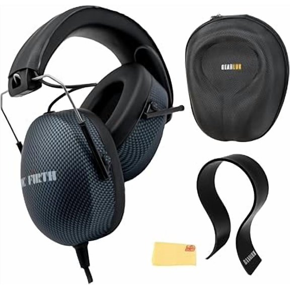 Vic Firth Bluetooth Isolation Headphones - Red w/ Practice Tips
