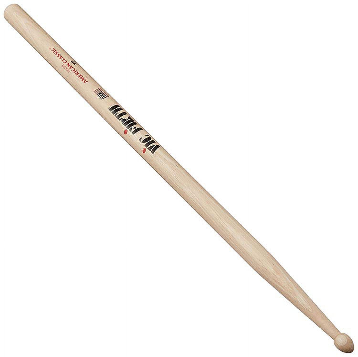 Vic Firth Corpsmaster Signature Snare Sticks Colin McNutt with Vic Firth American Classic 2B Drumsticks - image 1 of 3