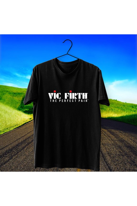 Vic Firth Drums Logo T-Shirt USA Size S - 5XL