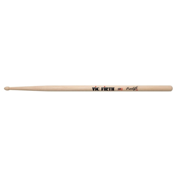 Vic Firth FS5B American Concept Freestyle Series 5B Hickory Drumsticks w/ Woodtips