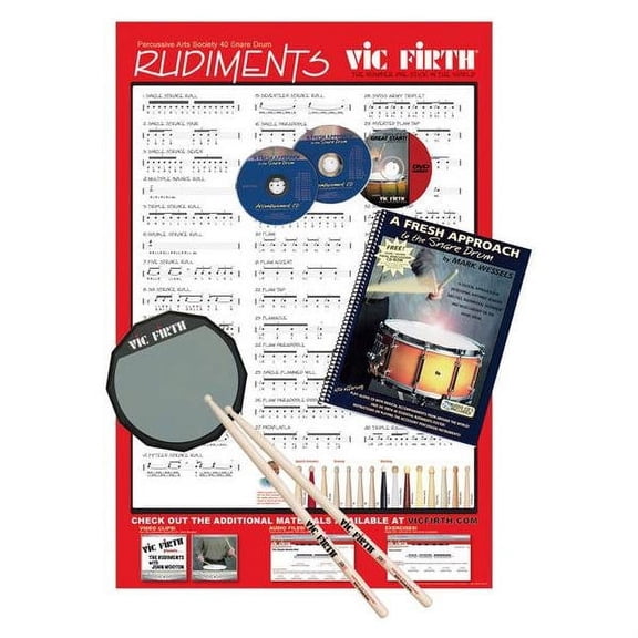 Vic Firth Fresh Approach Starter Pack