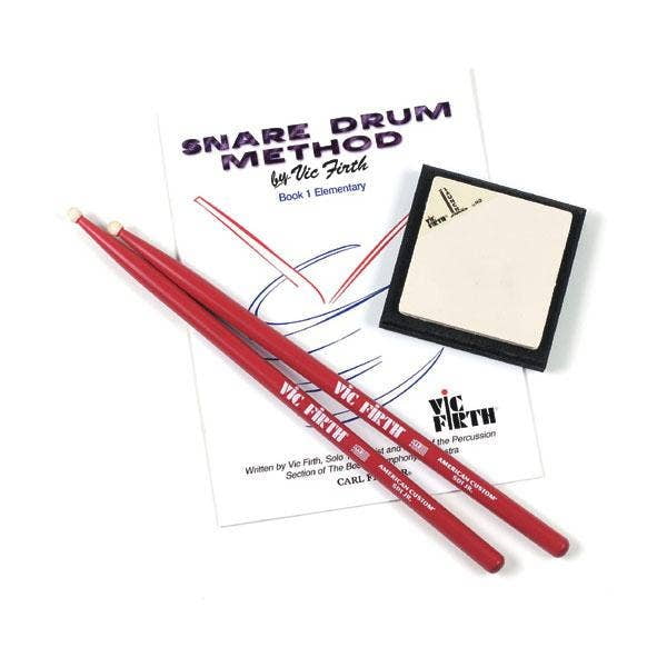 Vic Firth LPAD Launch Pad Starter Kit w/ SD1 Jr. Sticks, Pad & Book