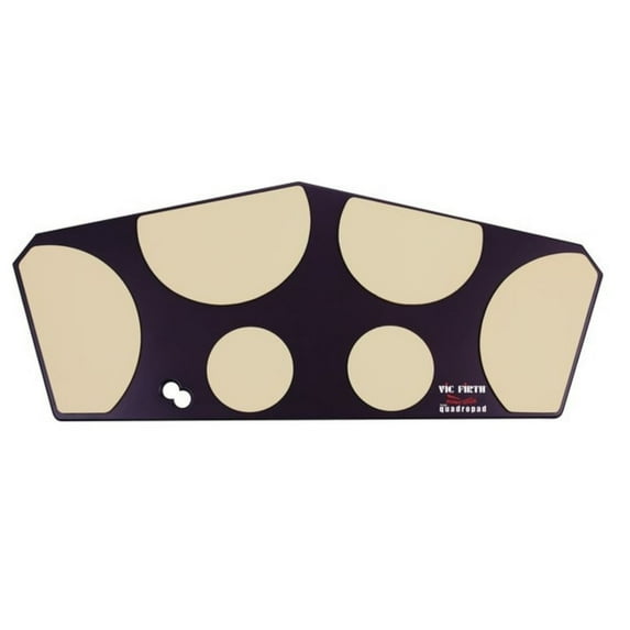 Vic Firth Quadropad Large Percussion Drumsticks,Laminates Multicolor, 1 lbs