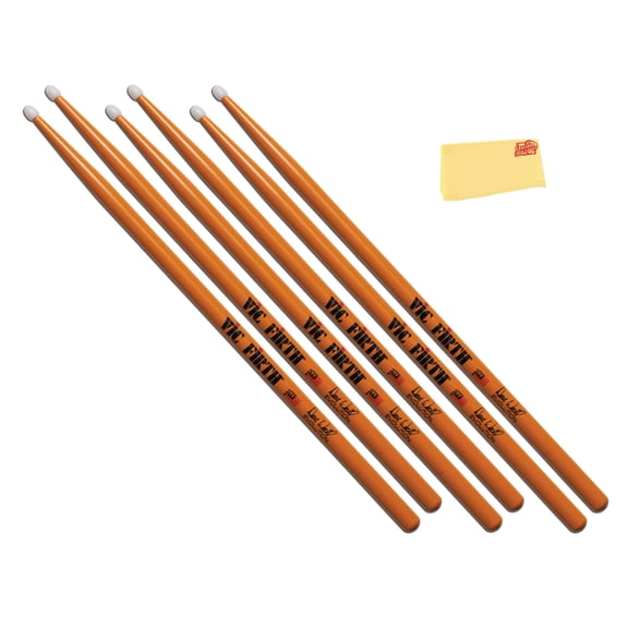 Vic Firth SDW2N Signature Series Dave Weckl Evolution Nylon Tip Drumsticks - 3 Pack