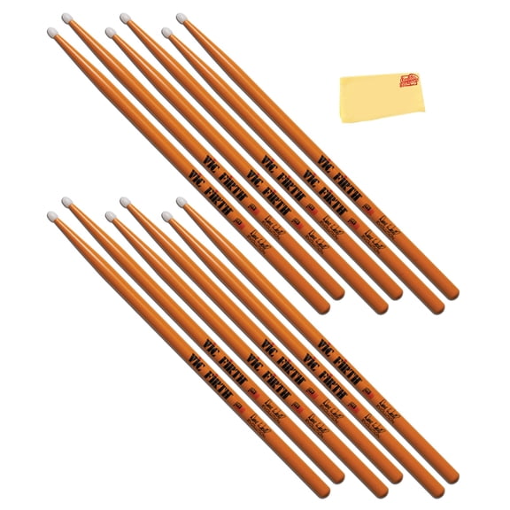 Vic Firth SDW2N Signature Series Dave Weckl Evolution Nylon Tip Drumsticks - 6 Pack