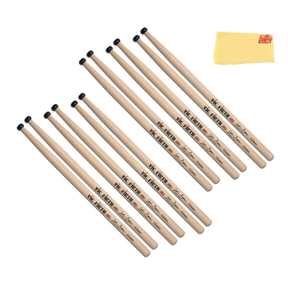 Vic Firth SMAPTS Corpsmaster Multi-Tenor John Mapes Tenor Drumsticks - 6 Pack