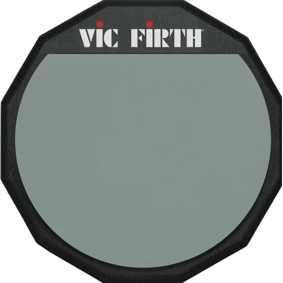 Vic Firth Single Sided Drum Practice Pad, 12 Inches