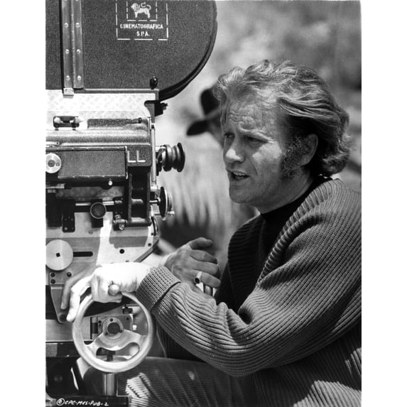 Vic Morrow directing Photo Print (24 x 30)
