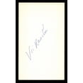 thumbnail image 1 of Vic Raschi Autographed 3x5 Index Card New York Yankees SKU #222506, 1 of 2