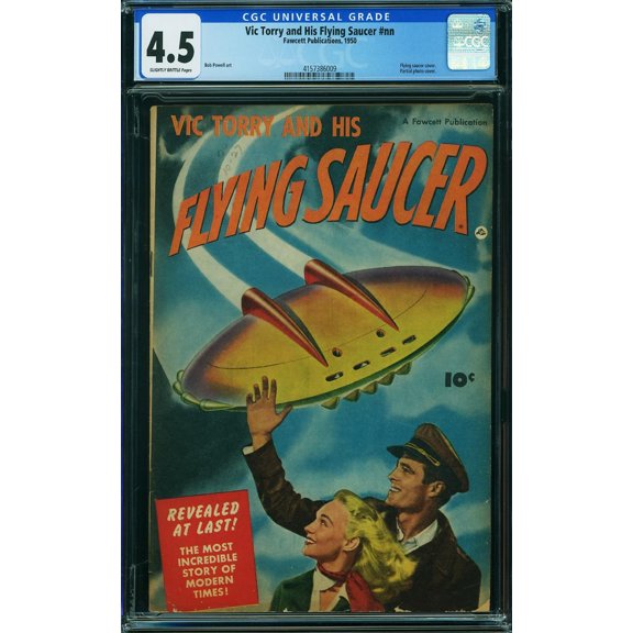 Vic Torry and His Flying Saucer #nn - CGC 4.5 Comic Book