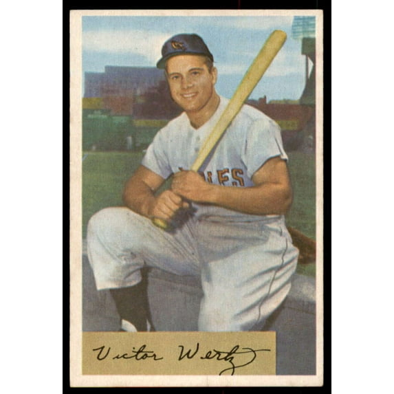 Vic Wertz Card 1954 Bowman #21