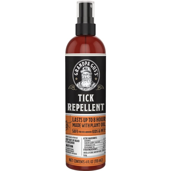 Vic West Importers Grandpa Gus's All Natural Tick Repellent - Pack of 4