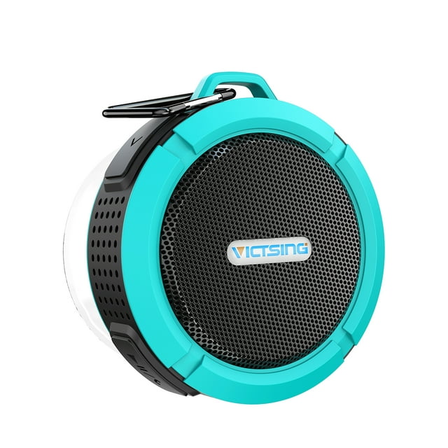 VicTsing C6 Portable Bluetooth Speaker, IPX7 Wterproof Shower Speaker with 7Hrs Playtime/33Ft
