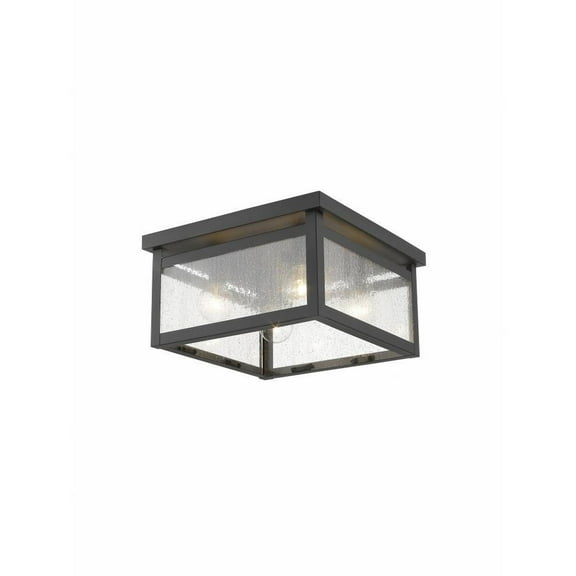 Vicar's Bridge Road 4 Light Flush Mount in Farmhouse Style 11 inches Wide By 6 inches High Bailey Street Home 218-Bel-1119643