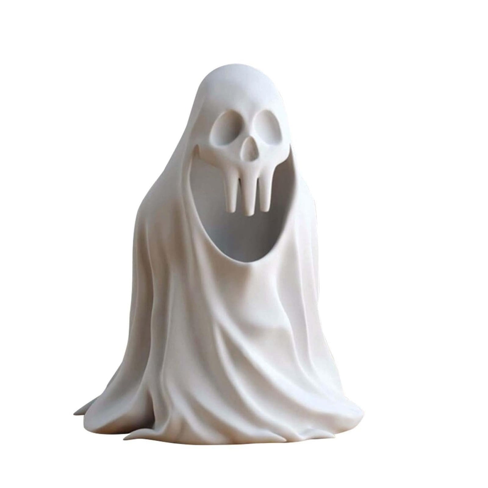 Halloween Ghost Wall Shelf - Vintage Wood Floating Shelf Decor For Home
