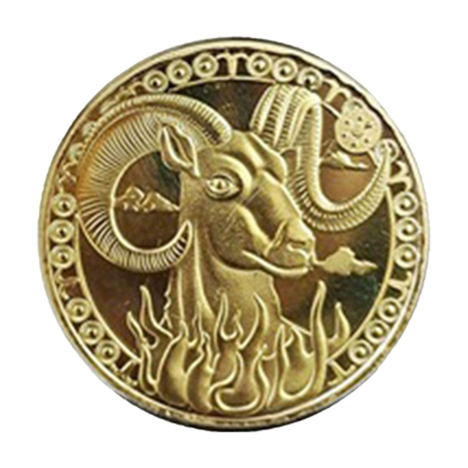 Vicbovo Tooth Fairy Wish Play 12 Zodiac Zodiac Metal Crafts