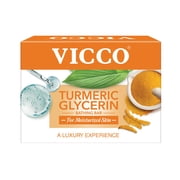 Vicco Turmeric Glycerine Bathing Bar Pack of 5 100g