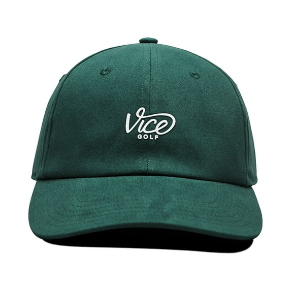 Vice Golf Adjustable Dad Hat, Green, Unisex