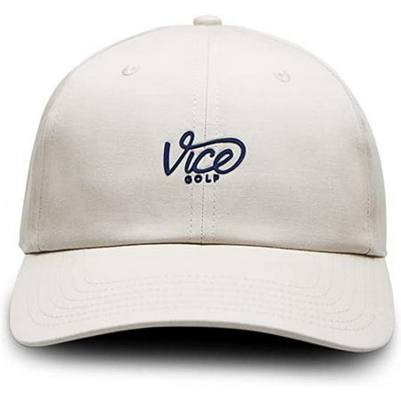 Vice Golf Adjustable Dad Hat- Stone-Unisex