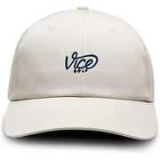 Vice Golf Adjustable Dad Hat- Stone-Unisex
