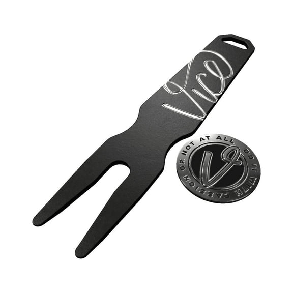 Vice Golf Divot Tool and Ball Mark- Color: Gunmetal
