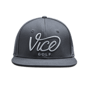 Vice Golf Hat - Squad Cap Grey