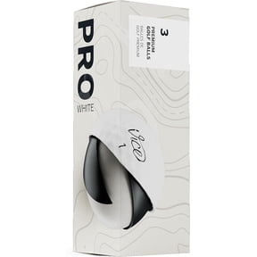 Vice Golf Pro Golf Balls (White, 3pk) 1 Sleeve 2025 NEW