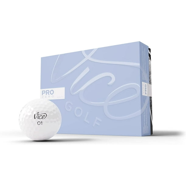 Vice Golf Pro Zero White 1 Dozen Balls