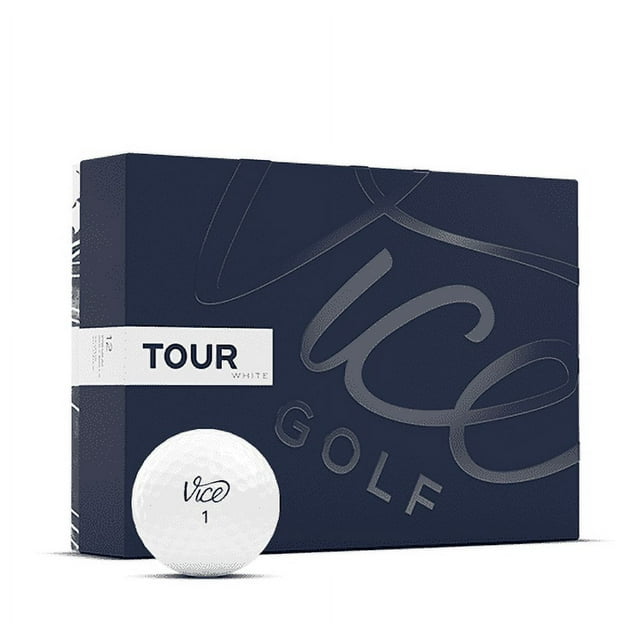 Vice Golf Tour Golf Ball 1 Dozen White