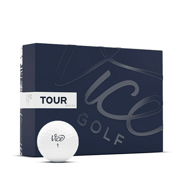 Vice Golf Tour Golf Ball- 1 Dozen White