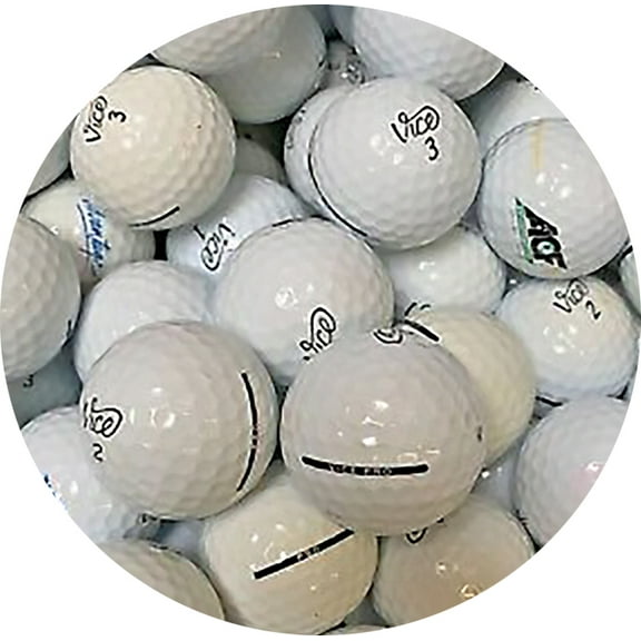 Pre-Owned Vice Mix Golf Balls, Good / AAA Quality, 12 Count, by Reload