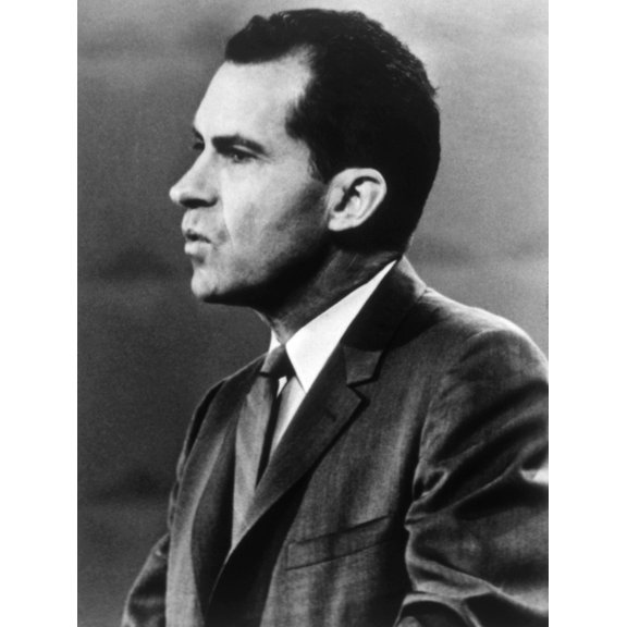 Vice President Richard M. Nixon During The Kennedy-Nixon Presidential Debates History (24 x 36)