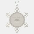thumbnail image 1 of Vice President Snowflake Ornament - Thank You for Being the Best, Unique Christmas Gift for Vice President, Show Your Appreciation, 1 of 3