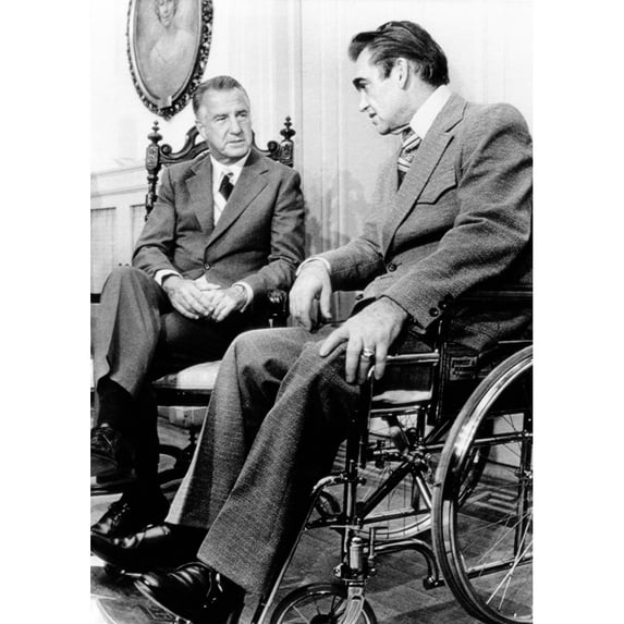 Vice President Spiro Agnew Visits With Right Wing History (18 x 24)