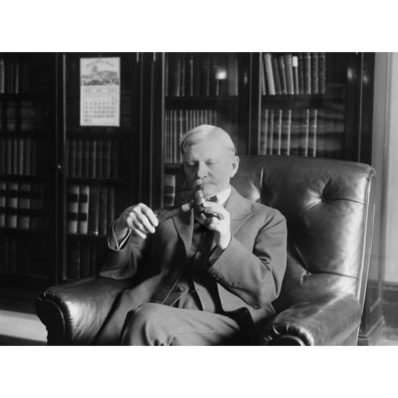 Vice President Thomas Marshall Holding The Gavel Of President Of The Senate History (36 x 24)