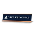 thumbnail image 1 of Vice Principal, Front Desk Gold Frame, Desk Sign (2x8"), 1 of 3