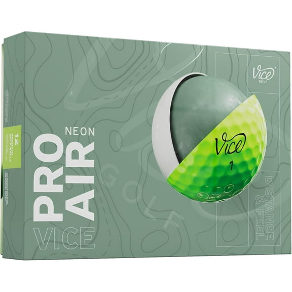 Vice Pro Air Golf Balls (2025 Model) Lime
