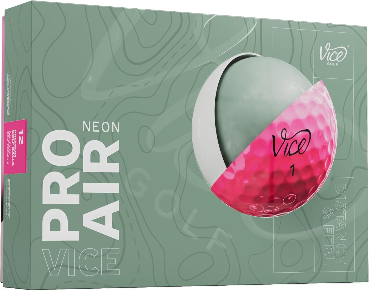Vice Pro Air Pink Golf Balls