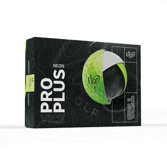 Vice Pro Plus Lime 1 Dozen Golf Balls
