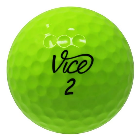 Pre-Owned Vice Pro Plus Pro Soft Pro Green Golf Balls, Mint / AAAAA Condition, 100 Count, by Reload
