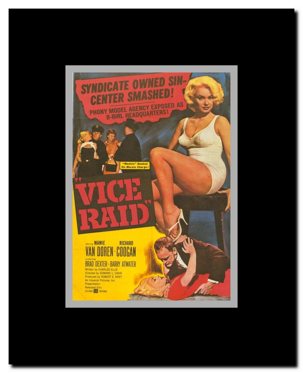 Vice Raid Framed Movie Poster